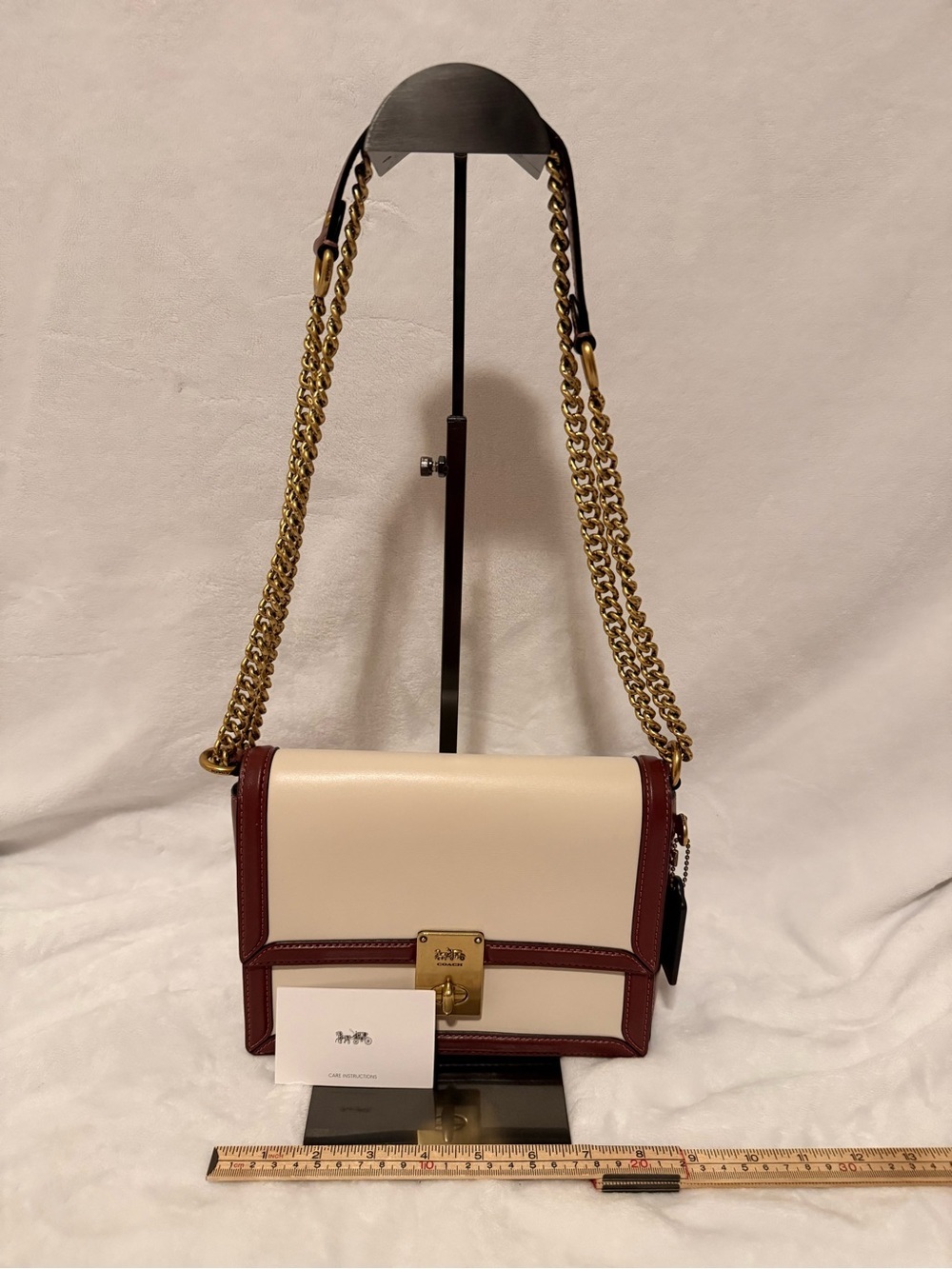 COACH Hutton Shoulder Bag in Colorblock